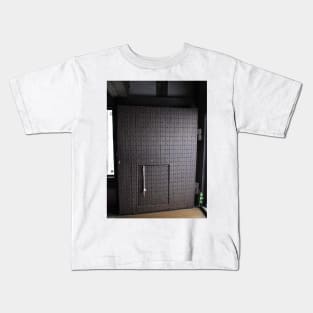 Riveted Door inside Himeji Castle, Japan Kids T-Shirt